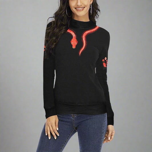 Lunar New Year Snake Sweatshirt - Women's