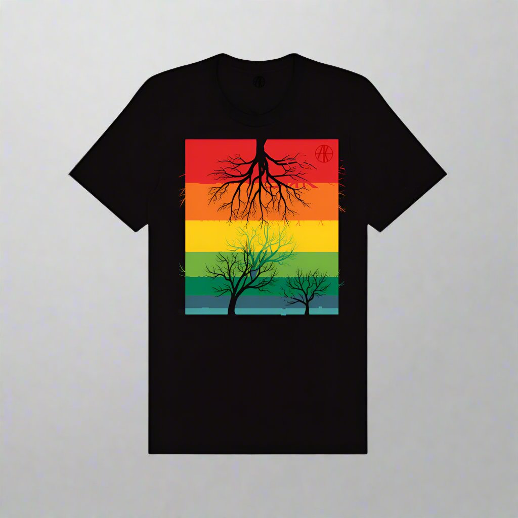 Rainbow Deciduous Tee