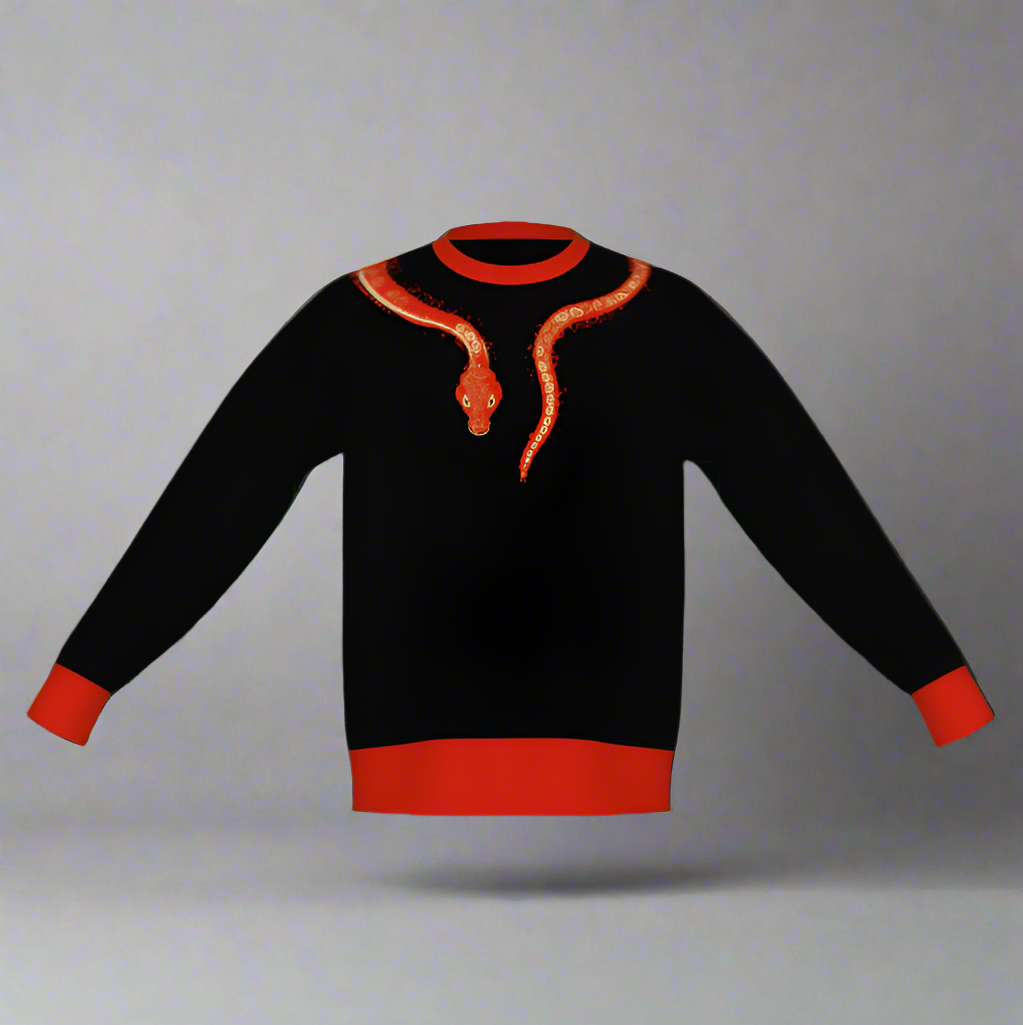 Lunar New Year Snake Sweater