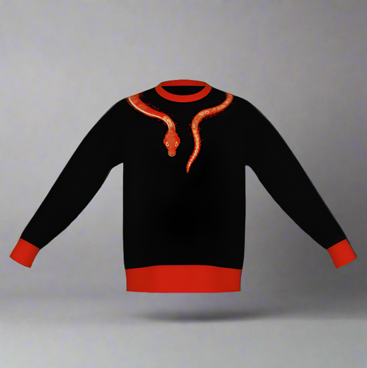 Lunar New Year Snake Sweater