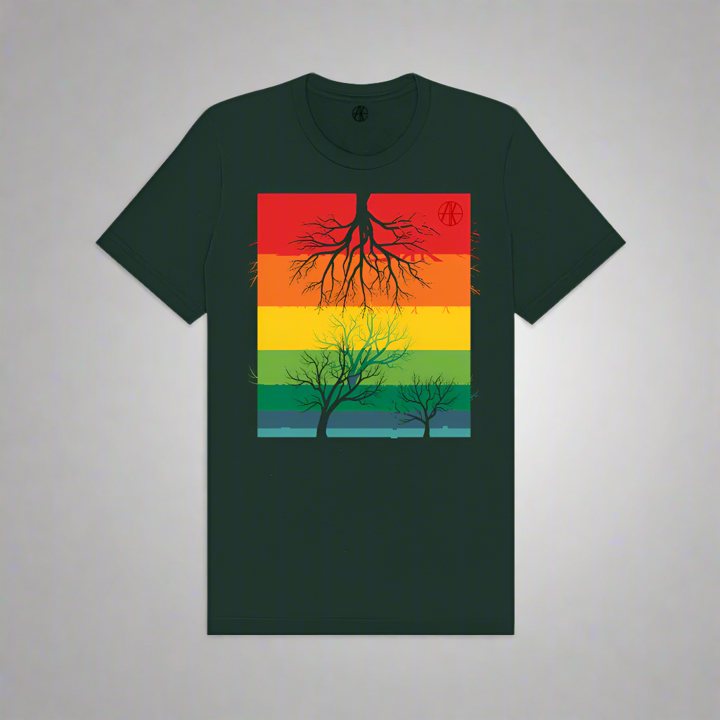 Rainbow Deciduous Tee