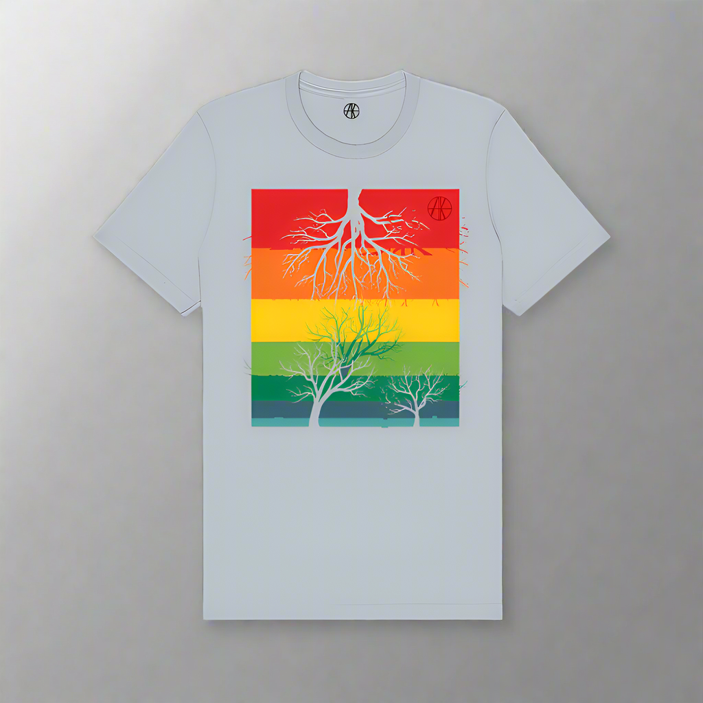 Rainbow Deciduous Tee