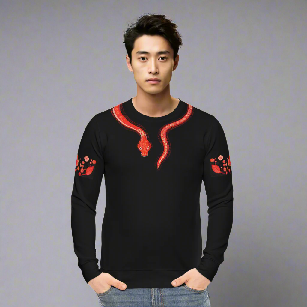 Lunar New Year Snake Sweatshirt - Men's