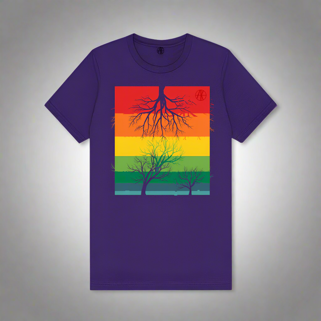 Rainbow Deciduous Tee